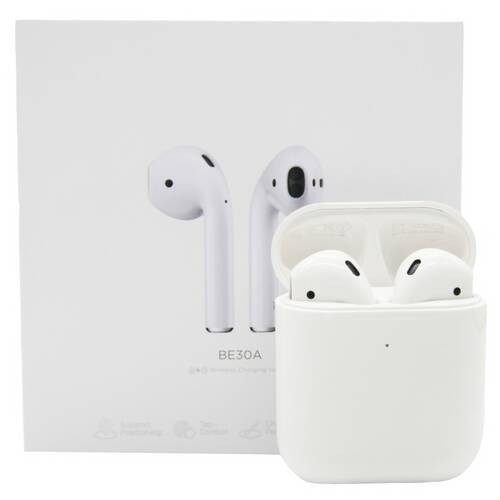 Беспроводные наушники TWS Borofone BE30A  BT5.0/35mAh (350mAh)/4ч белые