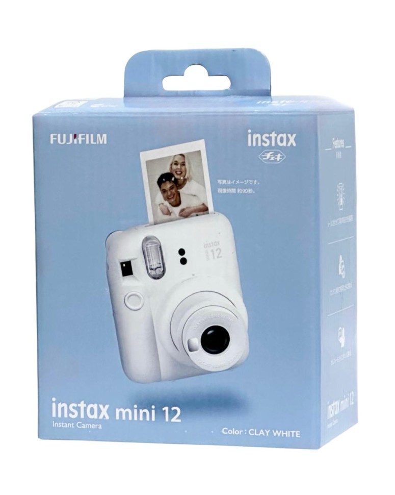 Фотоаппарат моментальной печати Fujifilm Instax Mini 12 белый