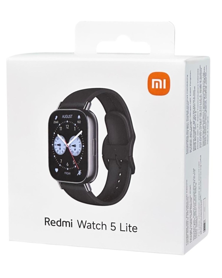 Умные часы Xiaomi Redmi watch 5 Lite черные