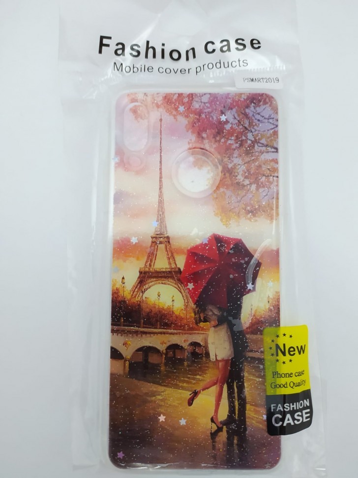 Накладка для Huawei Honor P Smart 2019 пластик&силикон разные рисунки