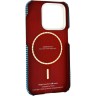 Накладка для i-Phone 15 Pro 6.1" Pitaka Magez Case 5 Aramid Fiber Океан(ocean)