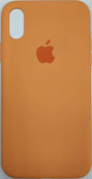 Чехол-накладка  i-Phone XS Max Silicone icase  №02 абрикосовая