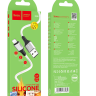 Usb Кабель-зарядка Lightning Hoco X86 2.4A 1м черный