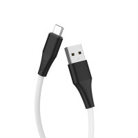 Usb Кабель-зарядка Micro Hoco X32 1м белый