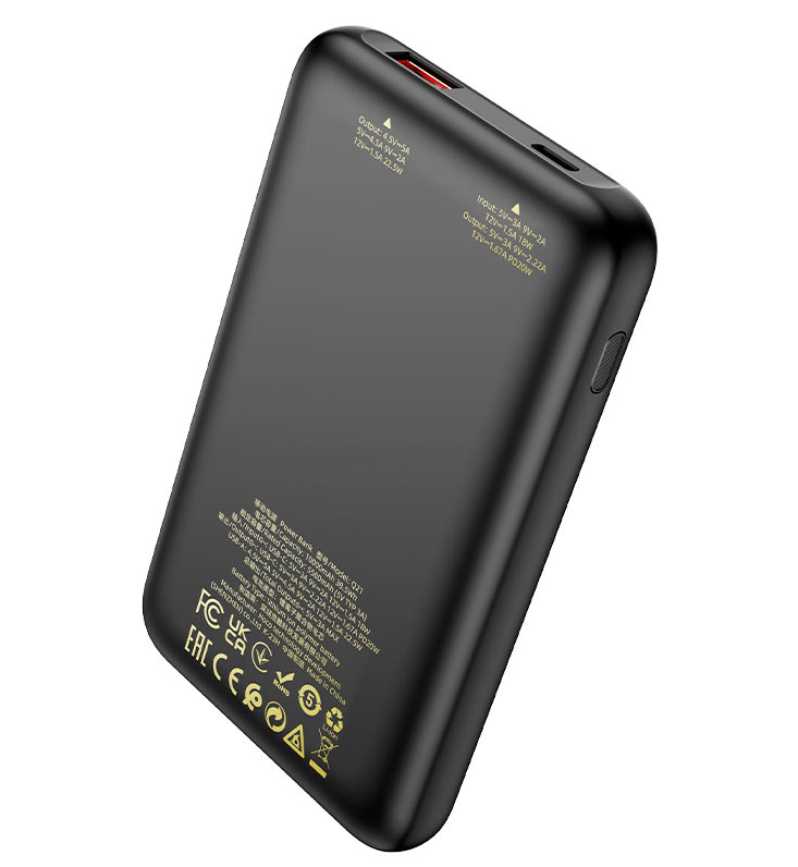 Powerbank Hoco Q21 10000mAh 18W/20W 1USB/USB-C черный
