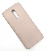 Накладка для Huawei Honor 9C Silicone cover пудро