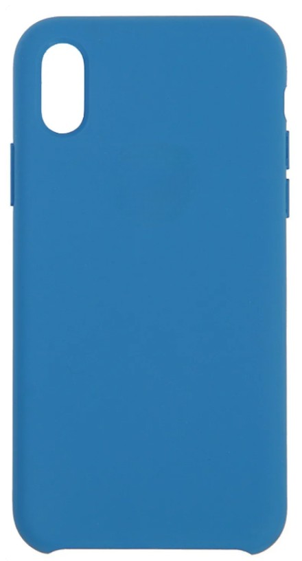 Чехол-накладка  i-Phone XS Max Silicone icase  №03 синяя