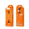 Usb Кабель-зарядка Micro Hoco X32 Excellent 2.0a 1м в оплётке TPE белый
