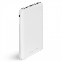 Powerbank Walker WB-410 10000mAh 2.1A 2USB белый