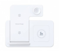 Беспроводное зарядное устройство 3in1 смартфон/Watch/AirPods Remax RP-W60 22Вт белое