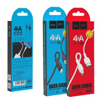 Usb Кабель-зарядка Micro Hoco X33 Surge flash 4.0a 1м силиконовый белый