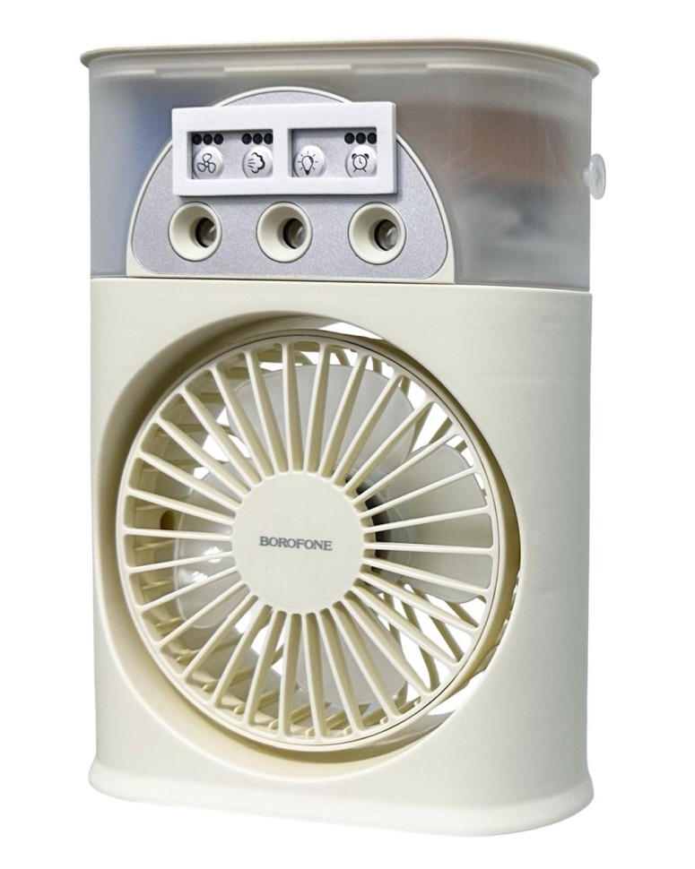 Портативный мини-вентилятор Borofone DBF04 белый