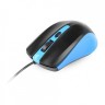 Мышь проводная Smartbuy ONE 352 USB/DPI 800-1200-1600/4 кнопки/1.24м (SBM-352-BK) сине-черная