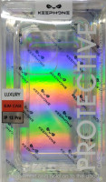 Накладка для i-Phone 13 Pro Keephone Armor противоударный жесткий силикон прозрачный