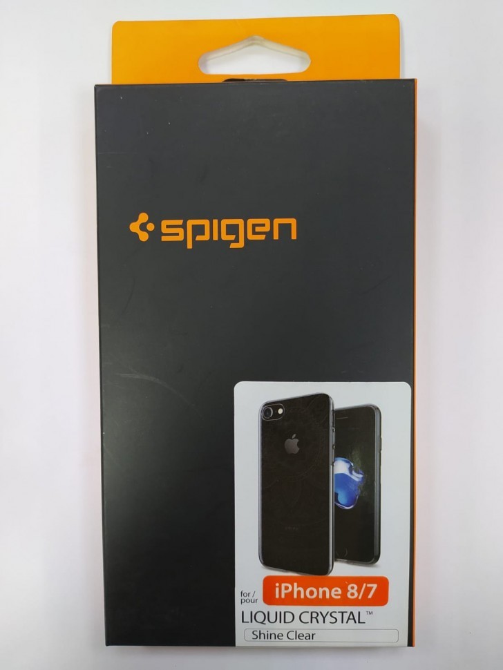 Клип-кейс Spigen для i-Phone 7 Liquid Crystal Shine 042CS20959 прозрачный