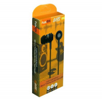 Наушники с микрофоном Faison Q4 Bass 1.2м черные