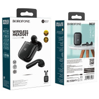 Беспроводные наушники TWS Borofone BE37 BT5.0/30mAh/3ч черные