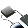 Powerbank Borofone BJ64 10000mAh 1USB/1C/Lightning 22.5W/PD20W кабель Type C- lighting черный