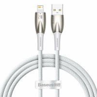 Usb Кабель-зарядка TYPE-C Baseus Glimmer Series 100W 1м CADH000402 белый
