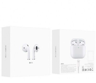 Беспроводные наушники TWS Borofone BE46 белая