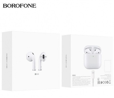 Беспроводные наушники TWS Borofone BE46 белая