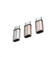 OTG Type-C (папа) на Micro (мама) Usams TCTMIC02 золотой