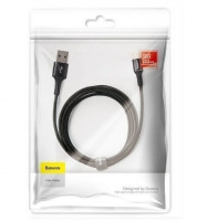 Usb Кабель-зарядка Lightning Baseus Halo 2.4A 1м (CALGH-B01) чёрный