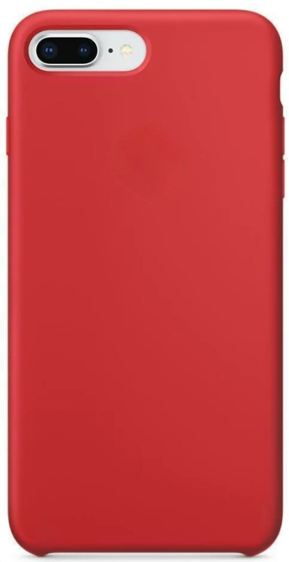 Чехол-накладка  i-Phone 7 Plus/8 Plus Silicone icase  №14 красная