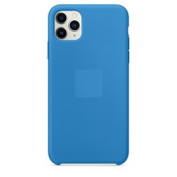 Чехол-накладка  i-Phone 11 Pro Max Silicone icase  №03 синяя