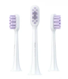 Сменные насадки для зубной щетки Xiaomi Mijia Sensitive T301/T302/T501/T501C (3шт) MBS306 белые