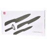 Набор керамических ножей Xiaomi Huo Hou Nano (4 предмета) HU0010 чёрный