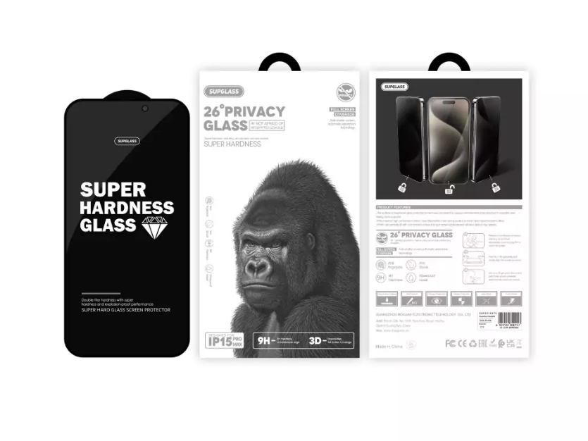 Защитное стекло Антишпион для i-Phone XR/11 Supglass XC-12 3D
