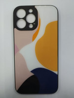 Накладка для i-Phone 13 Pro Max 6.7&quot; пластик разные рисунки