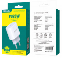 Сетевое зар. устр. Kaku KSC-541 1C 20W белое