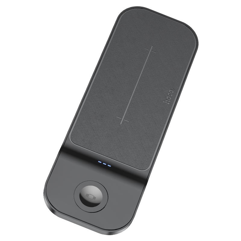 Беспроводное зарядное устройство 3in1 смартфон/iWatch/AirPods Hoco CQ5 15W черное