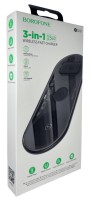 Беспроводное зарядное устройство Borofone BQ19 5W/7.5W/10W/15W 3in1 черное