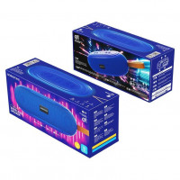 Bluetooth колонка Borofone BR9 BT5.0/1200mAh/5ч/6Вт/IPX5/MicroSD/FM/AUX синяя