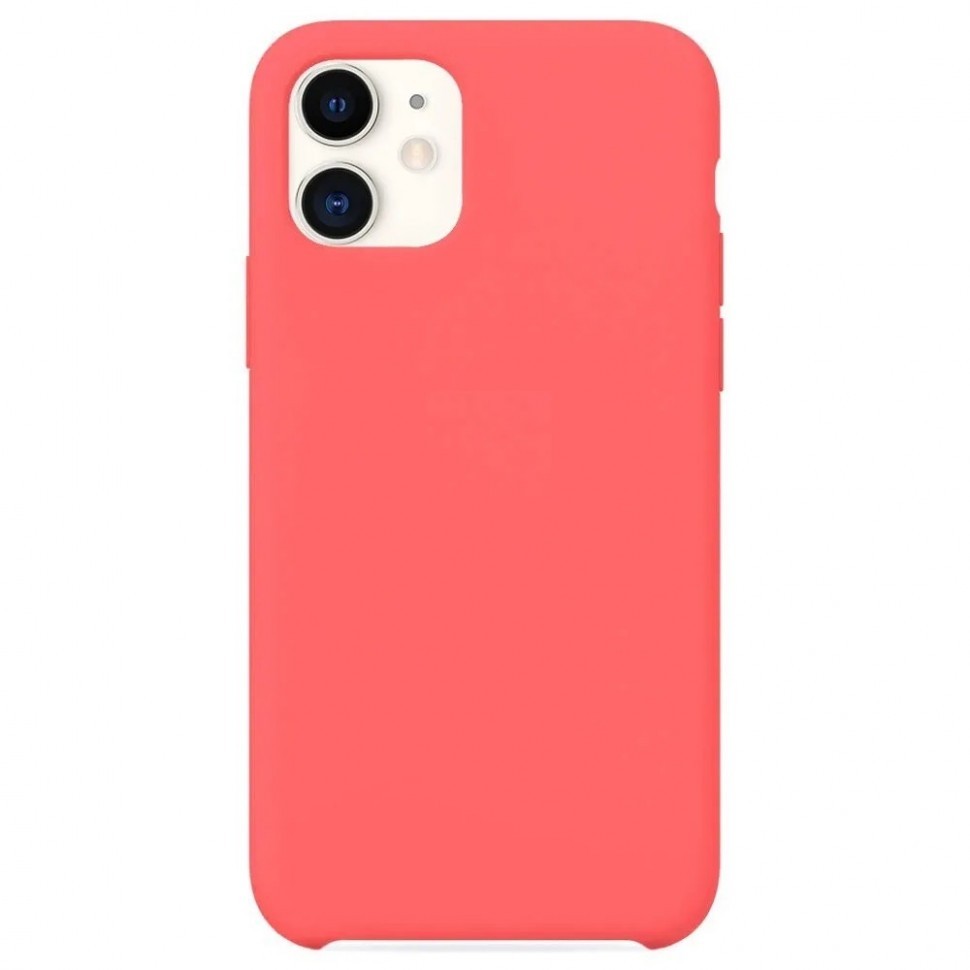 Чехол-накладка  i-Phone 11 Silicone icase  №29 алая