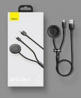 Док-станция Baseus Cafule One-for-two Type-C Huawei Mobile and Watch CA1T2-G1 черная