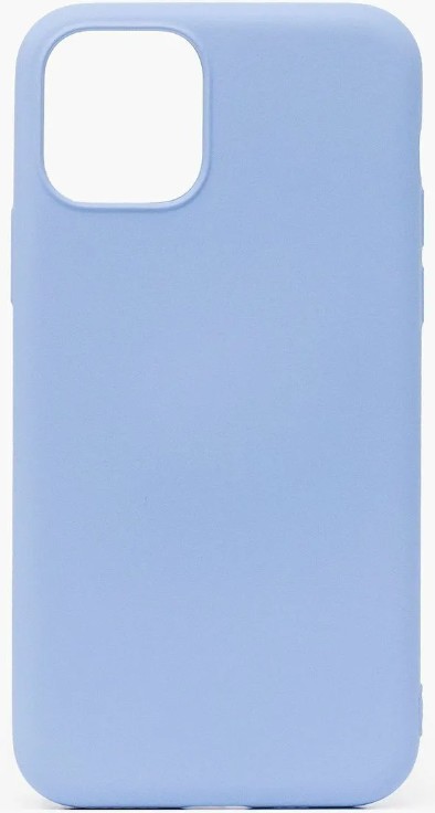 Чехол-накладка  i-Phone 13 Silicone icase  №16 голубая