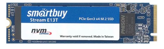 M.2 2280 SSD Smartbuy Stream E13T Pro 128GB TLC NVMe PCIe3