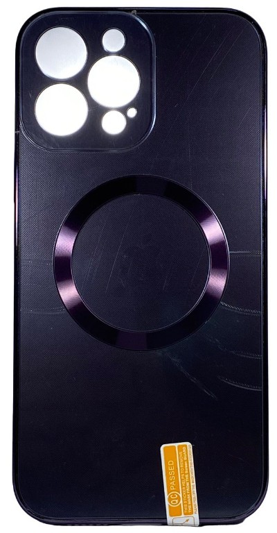 Чехол-накладка для i-Phone 13 Pro Max Magsafe пластик фиолетовый
