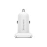 Автомобильное заряд. устр. Borofone BZ12 с шнуром Lightning 2USB 2.4A белое