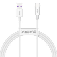 Usb Кабель-зарядка TYPE-C Baseus Superior Series 66W 1м CATYS-02 белый