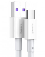 Usb Кабель-зарядка TYPE-C Baseus Superior Series 66W 1м CATYS-02 белый