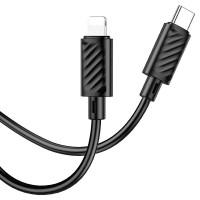 Usb Кабель-зарядка Type-C на Lightning Hoco X88 3A 27W 2м черный