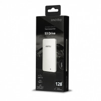 Внешний SSD Smartbuy S3 Drive 128GB USB 3.0 белый