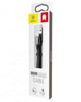 Usb Кабель-зарядка TYPE-C Baseus Nimble 23см (CATMBJ-01) черный