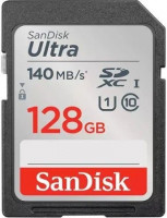 SDXC карта памяти Sandisk 128GB Ultra UHS-I (140 Mb/s) SDSDUNB-128G-GN6IN