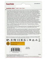 SDXC карта памяти Sandisk 128GB Ultra UHS-I (140 Mb/s) SDSDUNB-128G-GN6IN